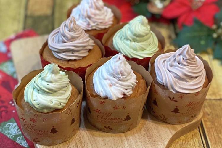 米粉カップケーキでミニケーキ レシピ 作り方 By まんまるらあて クックパッド 簡単おいしいみんなのレシピが355万品