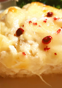発酵玉葱豆乳ヨーグルトのチーズトースト