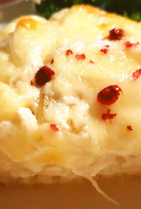発酵玉葱豆乳ヨーグルトのチーズトースト