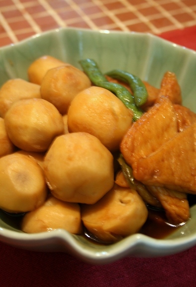 うまーっ☆な里芋と厚揚げの煮物の写真