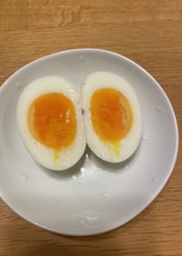 ホットクック  半熟卵