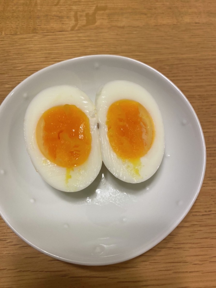 ホットクック  半熟卵の画像
