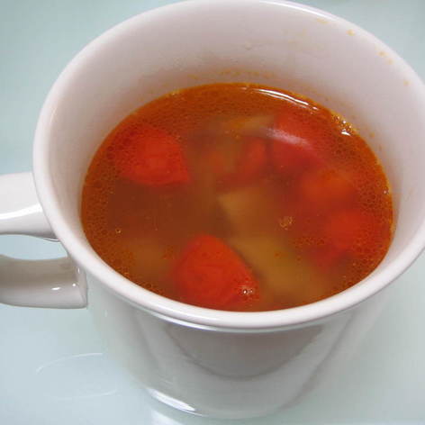 ミニトマトのスープ