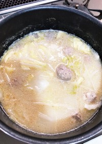 白菜肉団子鍋