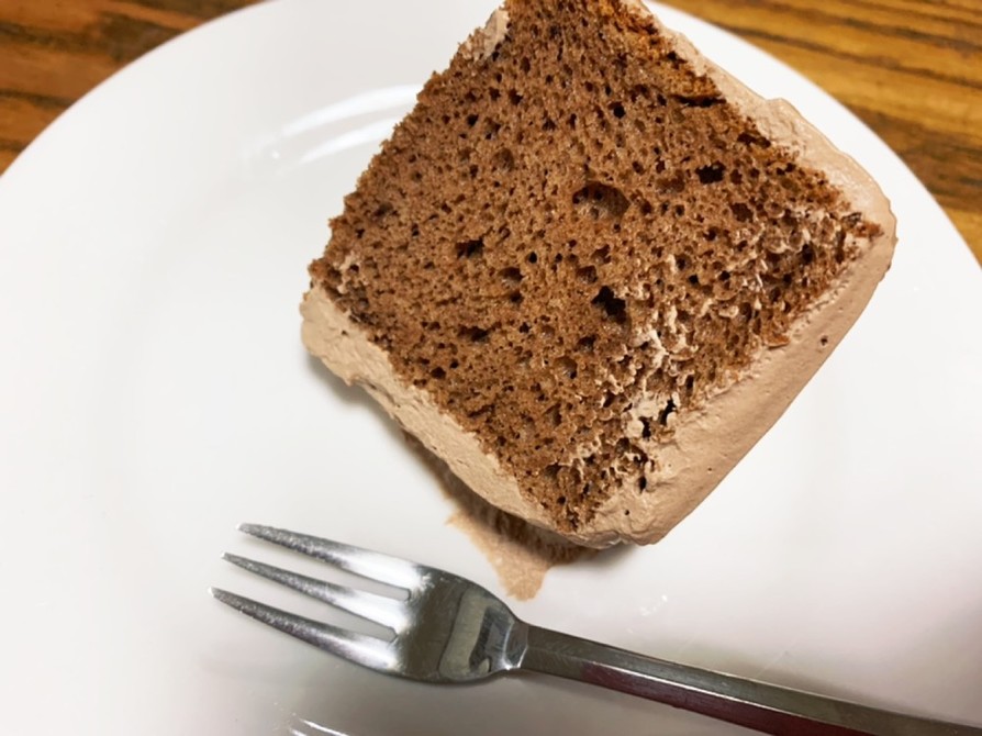 チョココアシフォンケーキの画像