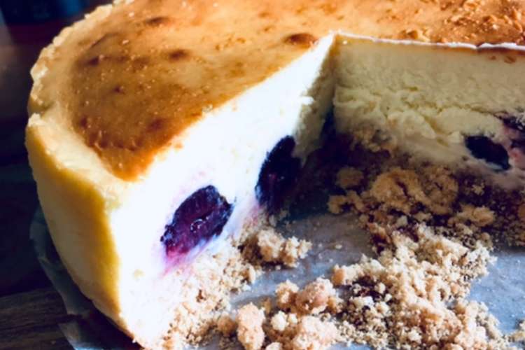 本格 簡単 ダークチェリーチーズケーキ レシピ 作り方 By Yonoa クックパッド