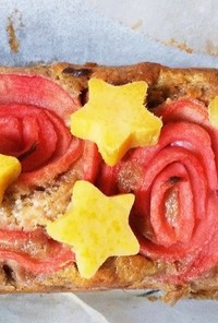 林檎とさつまいものケーキ/薔薇星猫