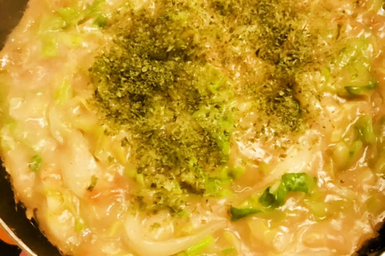 キャベツ1 4小麦粉節約おつまみもんじゃ レシピ 作り方 By 猫の手は借りない クックパッド 簡単おいしいみんなのレシピが359万品