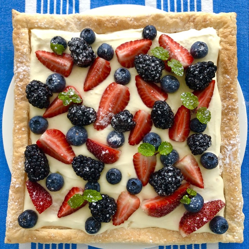 クリームチーズとゼリーのターンオーバーレシピ