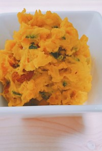 かぼちゃのメープルサラダ