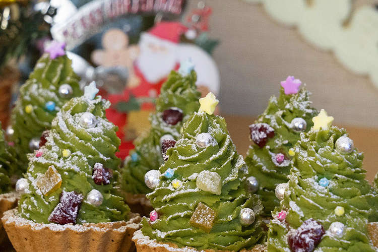 あらびき茶 クリスマスツリータルト レシピ 作り方 By お茶の和香園 公式 クックパッド 簡単おいしいみんなのレシピが376万品