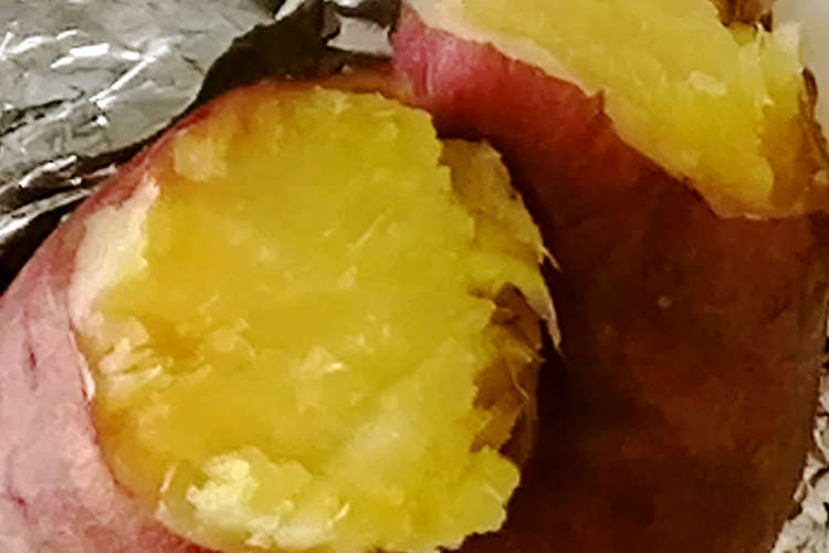 ホクホク塩焼芋 レンジで簡単 美味しい レシピ 作り方 By 赤穂あらなみ塩 クックパッド 簡単おいしいみんなのレシピが375万品