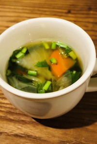 【学校給食】七草スープ