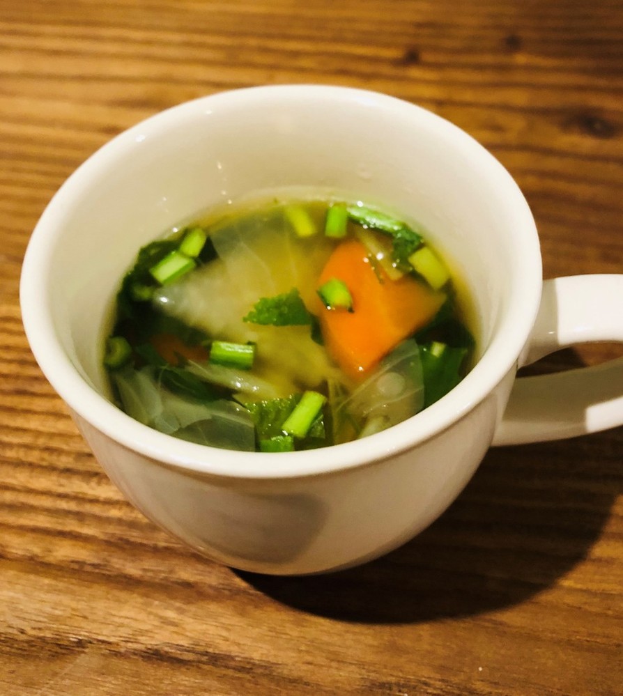 【学校給食】七草スープの画像