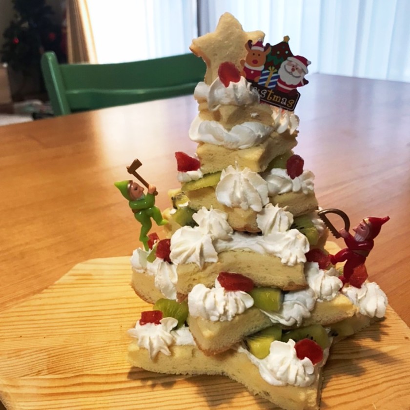 簡単★ツリーケーキ★Xmasデザート by えりfactory 【クックパッド】 簡単おいしいみんなのレシピが351万品