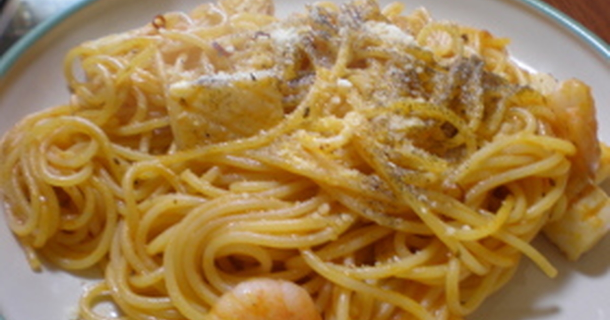 一人分でも♪シーフードトマトパスタ by rupia 【クックパッド】 簡単おいしいみんなのレシピが357万品