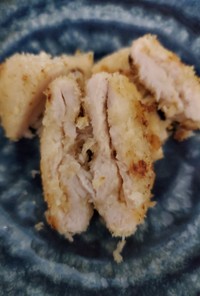 鶏ささ身のパン粉焼き～ゆず味噌マヨ～★