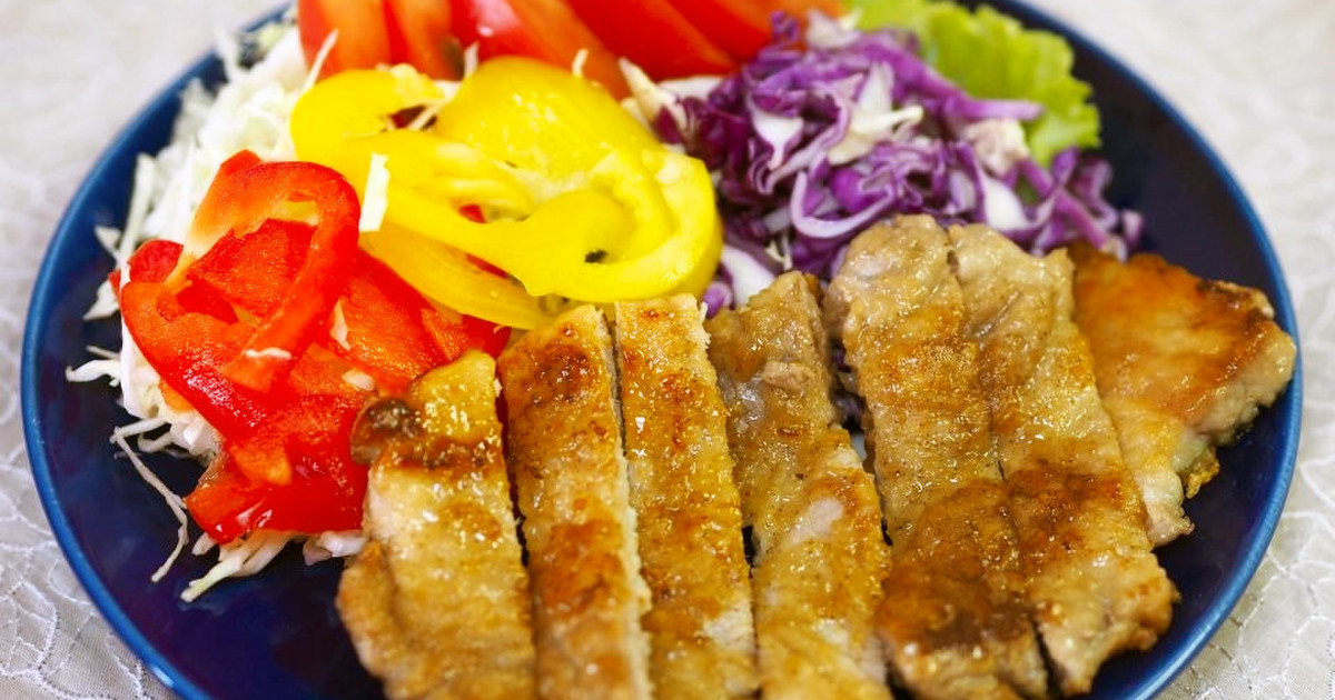 豚ロースの塩胡椒焼き♪ by みんみんみんと♪ 【クックパッド】 簡単おいしいみんなのレシピが350万品 豚ロースの塩胡椒焼き♪ by... 