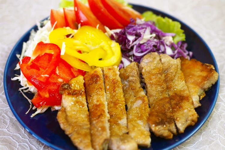 豚ロースの塩胡椒焼き レシピ 作り方 By みんみんみんと クックパッド 簡単おいしいみんなのレシピが360万品