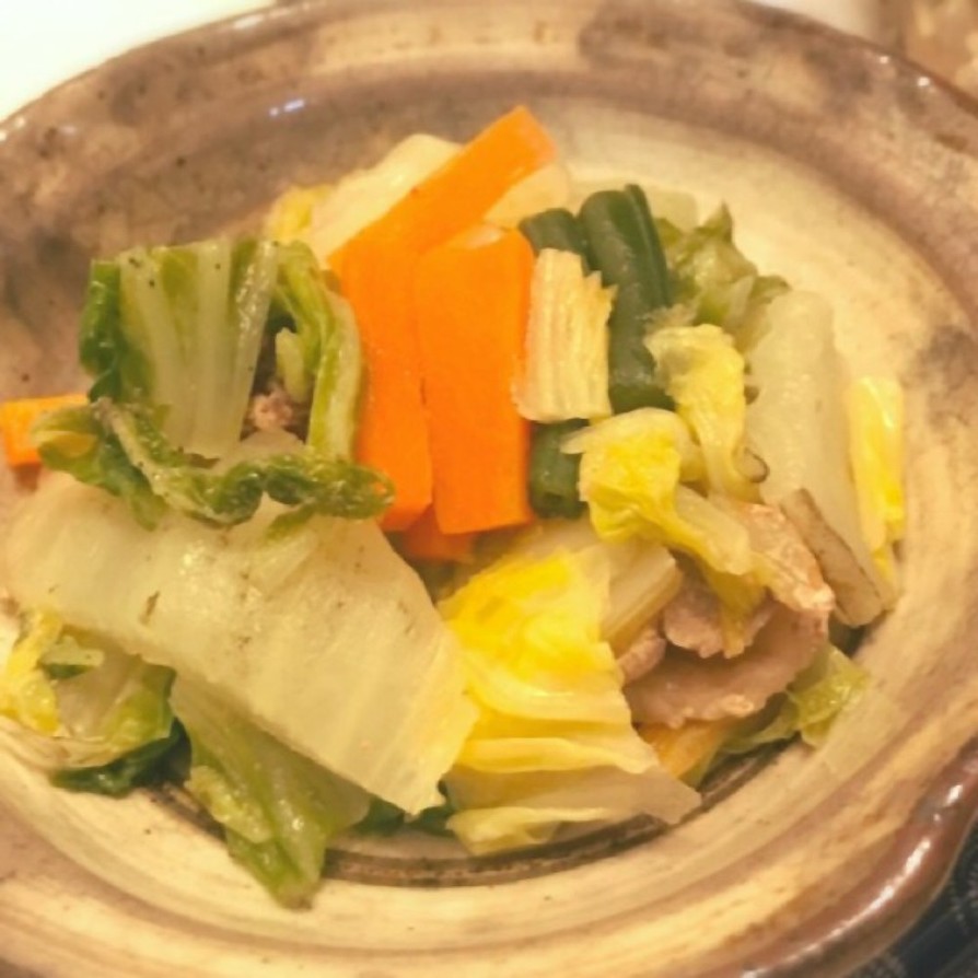 タジン鍋で蒸すだけお野菜の画像