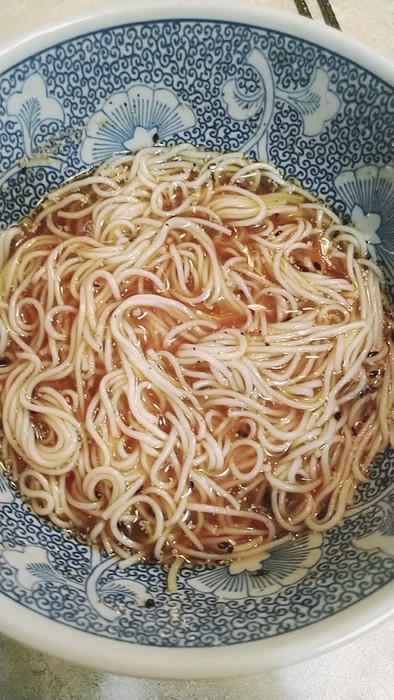 温かいそうめんの写真