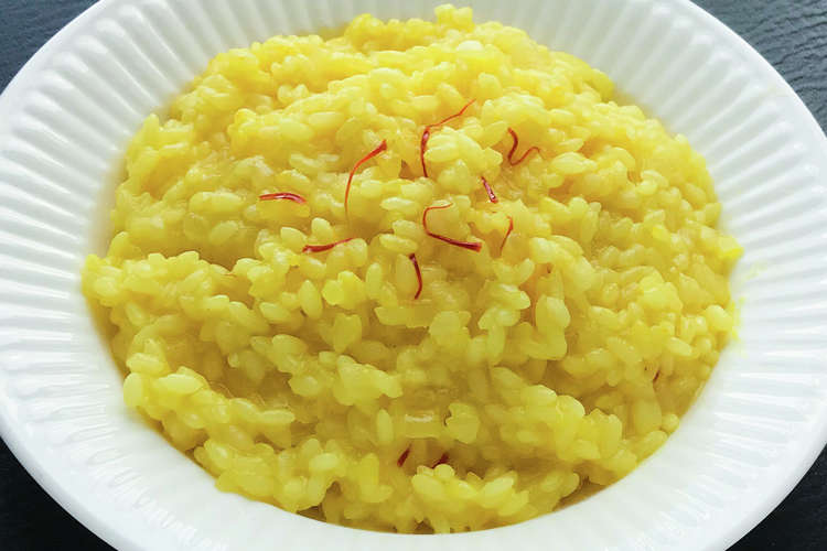 ミラノ風リゾット 現地レシピ レシピ 作り方 By 世界の料理 A クックパッド 簡単おいしいみんなのレシピが360万品