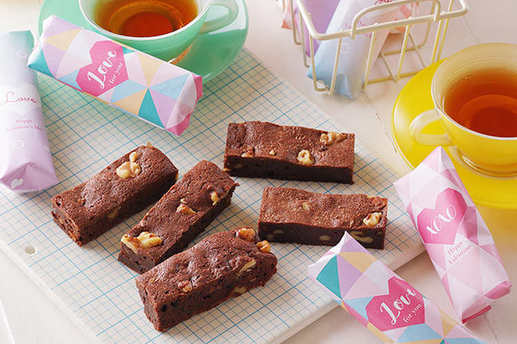 ひとくちスティックチョコブラウニー レシピ 作り方 By Pixus クックパッド 簡単おいしいみんなのレシピが374万品