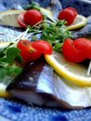 【秋刀魚の季節です…】秋刀魚のオイル蒸しの画像