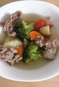 ワンちゃんとシェア-旬の野菜スープ