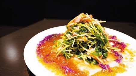 水菜ベーコンタネトミサラダの画像