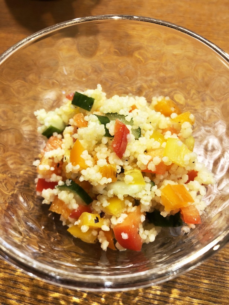 ヒラメのハーブ入りクスクス添え レシピ