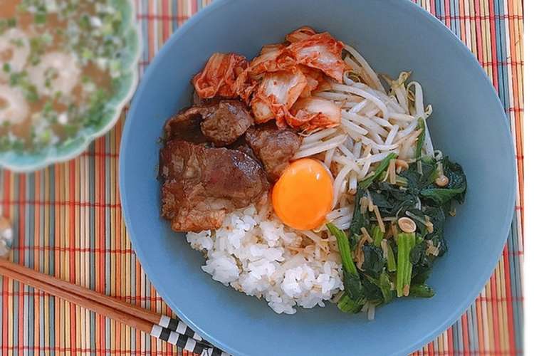 時短 フライパン1つでサッとビビンバ丼 レシピ 作り方 By 珈琲に目がないちゃん クックパッド 簡単おいしいみんなのレシピが359万品