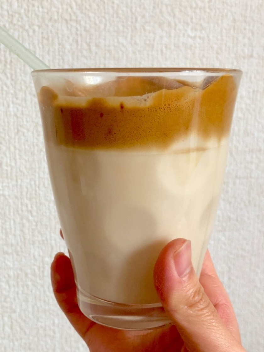 ダルゴナコーヒーマティーニのレシピ