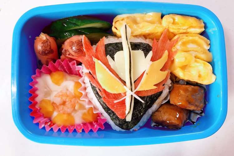 仮面ライダーセイバー キャラ弁 レシピ 作り方 By Genkai 13 クックパッド 簡単おいしいみんなのレシピが360万品