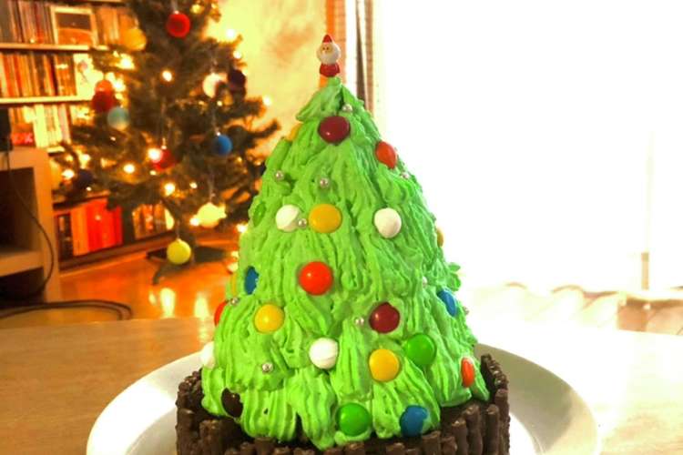 子供が喜ぶカラフルクリスマスツリーケーキ レシピ 作り方 By れもんらむね クックパッド 簡単おいしいみんなのレシピが373万品