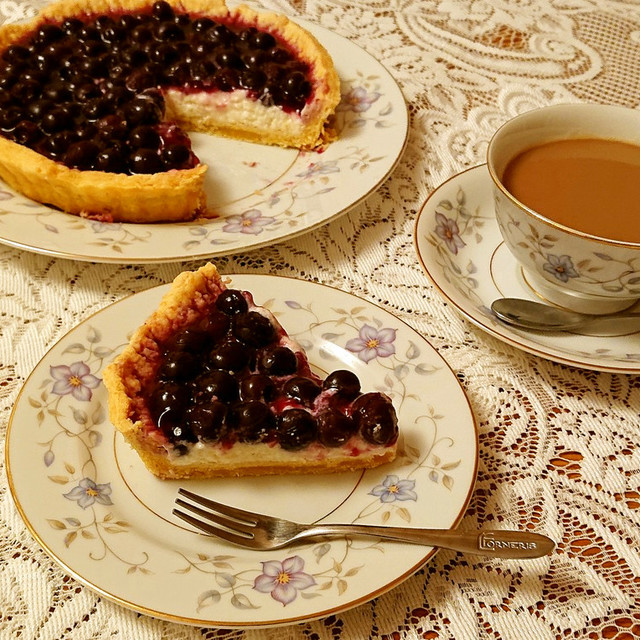 2層の幸せ ブルーベリーレアチーズケーキ レシピ 作り方 By White Lily クックパッド 簡単おいしいみんなのレシピが351万品