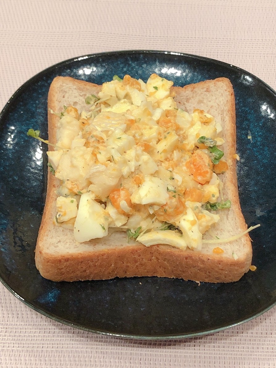 卵たっぷり★卵食パンの画像