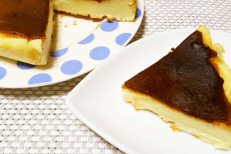 簡単濃厚 少ない材料でバスクチーズケーキ レシピ 作り方 By ポテチ犬 クックパッド 簡単おいしいみんなのレシピが349万品
