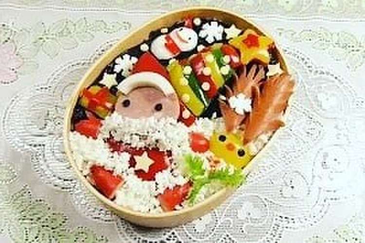 クリスマス弁当 サンタのワッパ弁当 レシピ 作り方 By かのん ユーチューブ クックパッド 簡単おいしいみんなのレシピが350万品