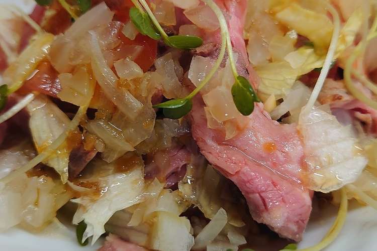 混ぜるだけ簡単 ローストビーフソース レシピ 作り方 By Mma クックパッド 簡単おいしいみんなのレシピが360万品