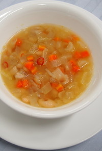 インゲン豆のファソラーダ・スープ