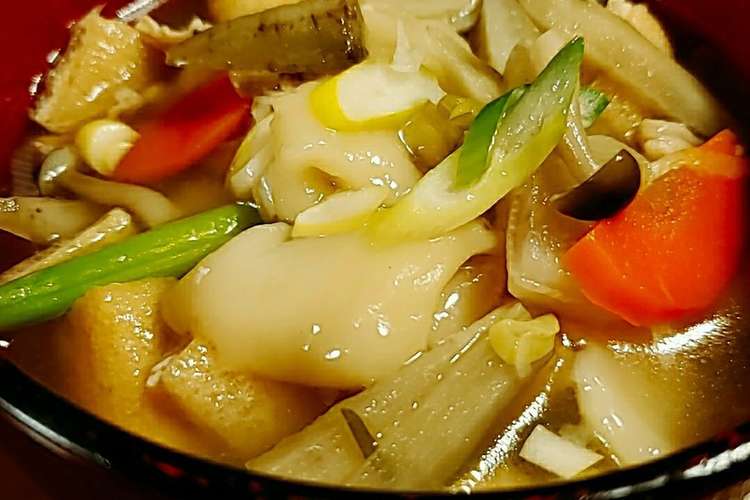 郷土料理ひっつみ すいとん レシピ 作り方 By かなお クックパッド 簡単おいしいみんなのレシピが353万品