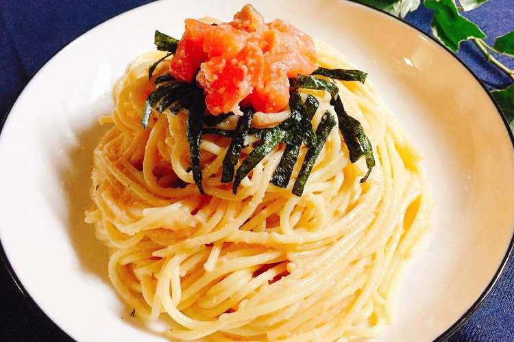サーモンonたらこクリームパスタ レシピ 作り方 By タムちん クックパッド 簡単おいしいみんなのレシピが352万品