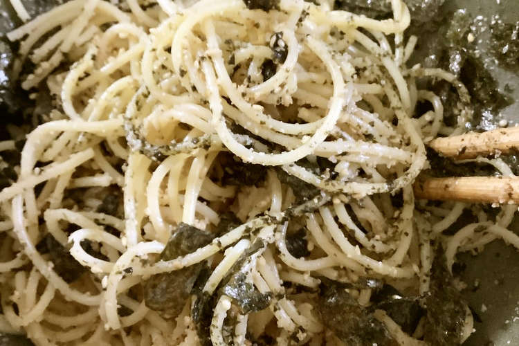 簡単ごまたらこパスタ レシピ 作り方 By みれいぬ クックパッド 簡単おいしいみんなのレシピが376万品