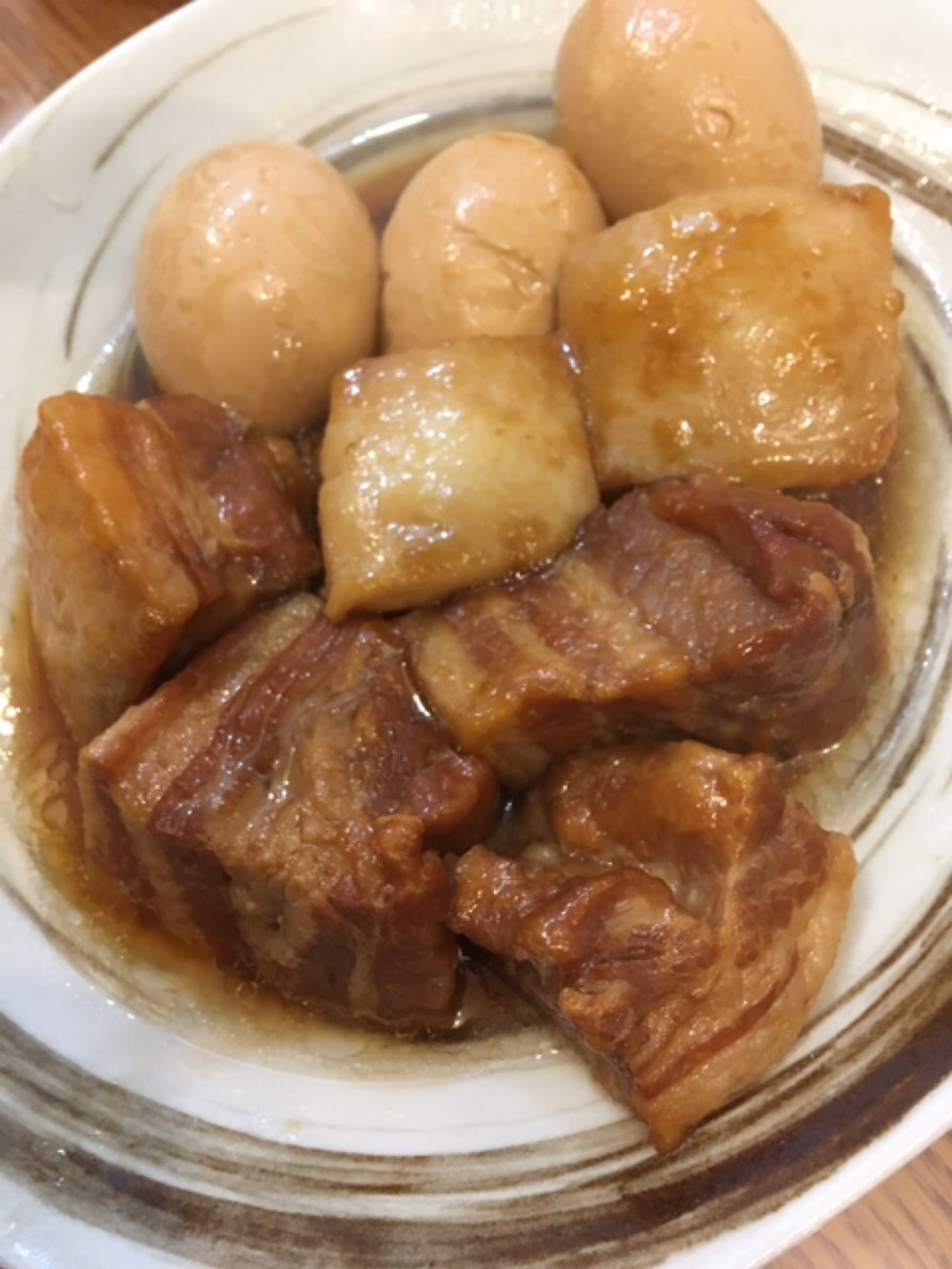 日曜のお父さんレシピ『豚の角煮』の画像