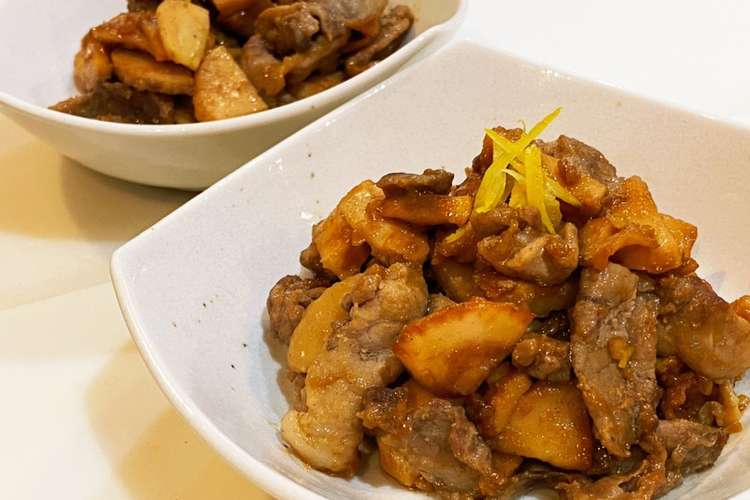 たけのこ 豚肉のゆず味噌炒め レシピ 作り方 By Ajyuly クックパッド 簡単おいしいみんなのレシピが357万品