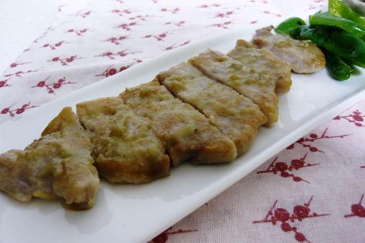 塩わさび豚 レシピ 作り方 By ピンクのたまご クックパッド 簡単おいしいみんなのレシピが365万品