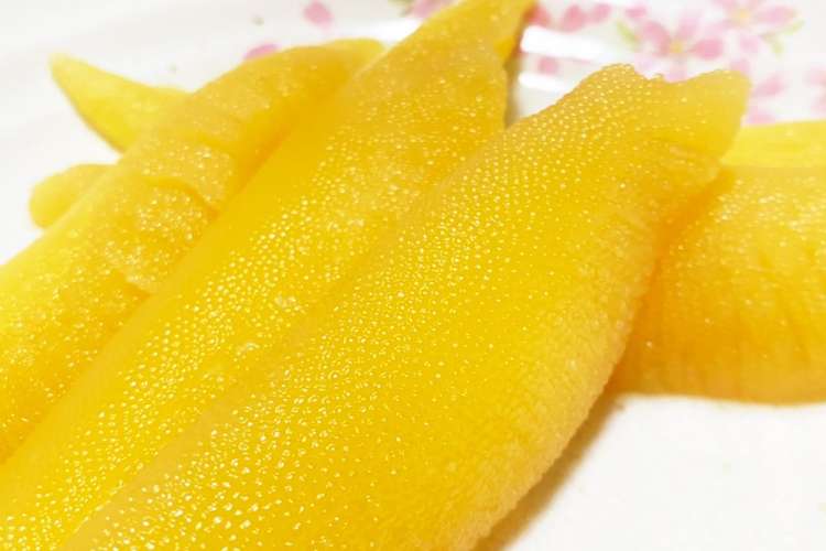 料亭の味 数の子の醤油漬け レシピ 作り方 By 週末シェフごはん クックパッド 簡単おいしいみんなのレシピが354万品