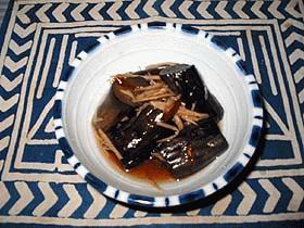 茄子の酢浸し