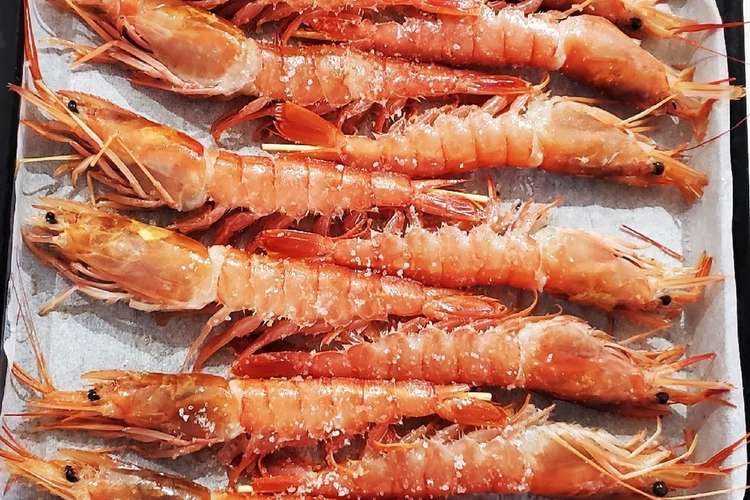 アルゼンチン赤海老の塩焼き レシピ 作り方 By Ehuchan クックパッド 簡単おいしいみんなのレシピが366万品